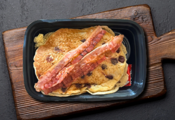 Chocolate Chip Protein Pancakes