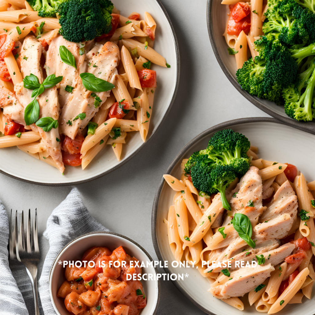 Creamy Tomato Basil Chicken Breast Pasta - Flex n Prep