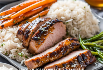 Honey Garlic Glazed Pork Loin