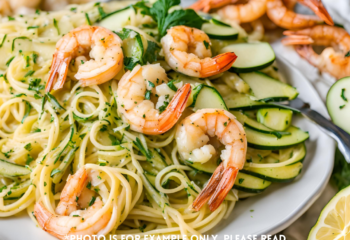 Garlic Butter Shrimp Pasta