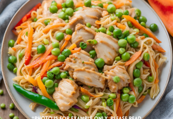 Chicken Thigh Noodle Stir Fry