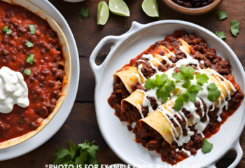 Ground Beef Enchiladas