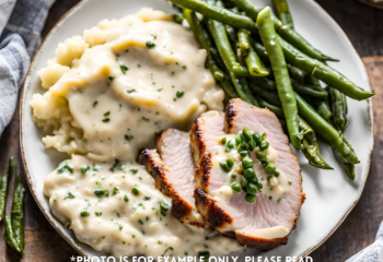 Creamy Garlic Pork Loin