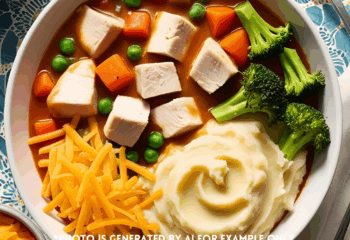 No Crust Chicken Pot Pie