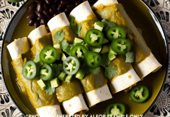 Green Chicken Enchiladas