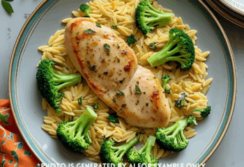 Broccoli Cheddar Orzo