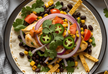 Southwest Chicken Wrap