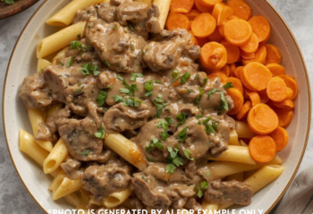 Beef Stroganoff Pasta